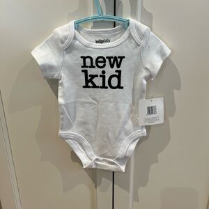 New Indigobaby Soft Organic Cotton Onesie3-6m